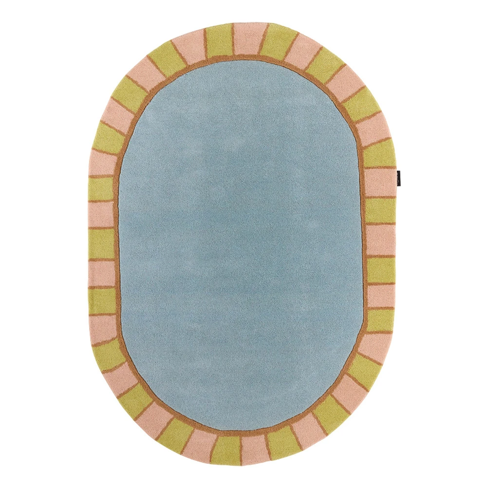 Tapis en laine aux teintes pastel - 133x190 cm